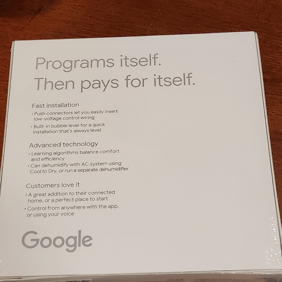 SOLD!!! Google Nest Learning Thermostat 3rd Gen Stainless Steel T3008US - Picture 2 of 6